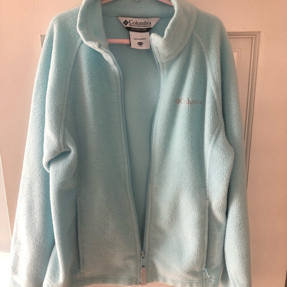 Columbia fleece zippered jacket